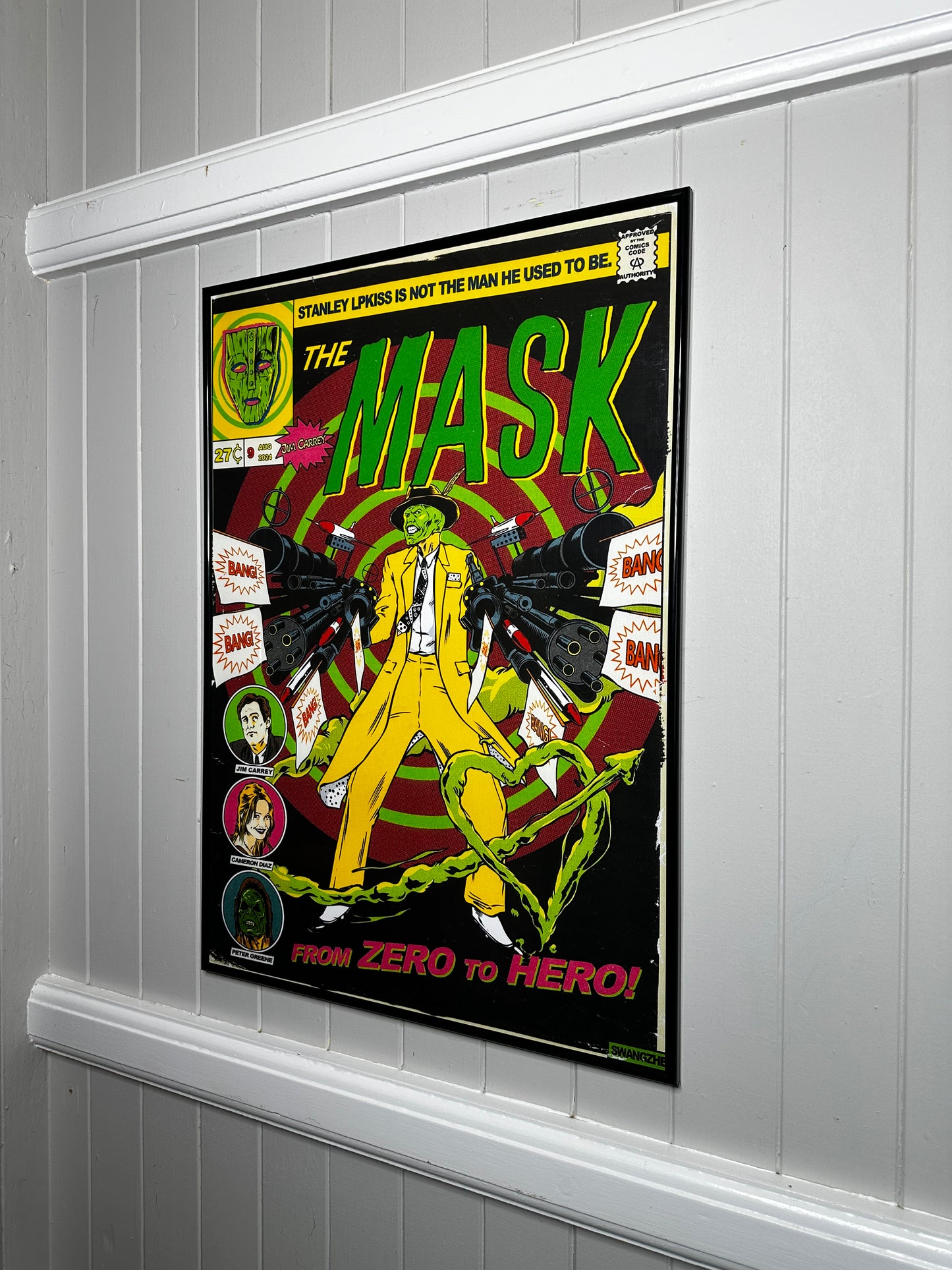 The Mask 1994, Vintage Poster