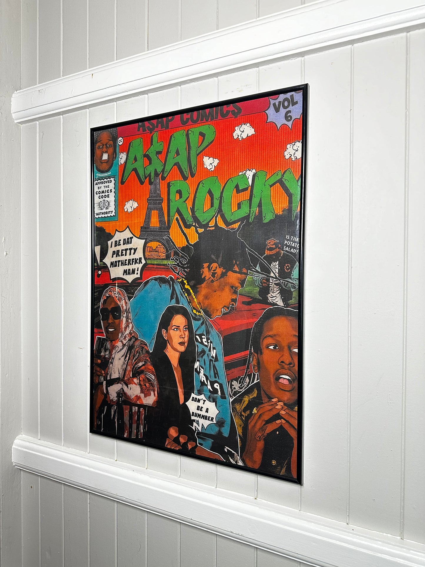 ASAP, Comic Vintage Poster