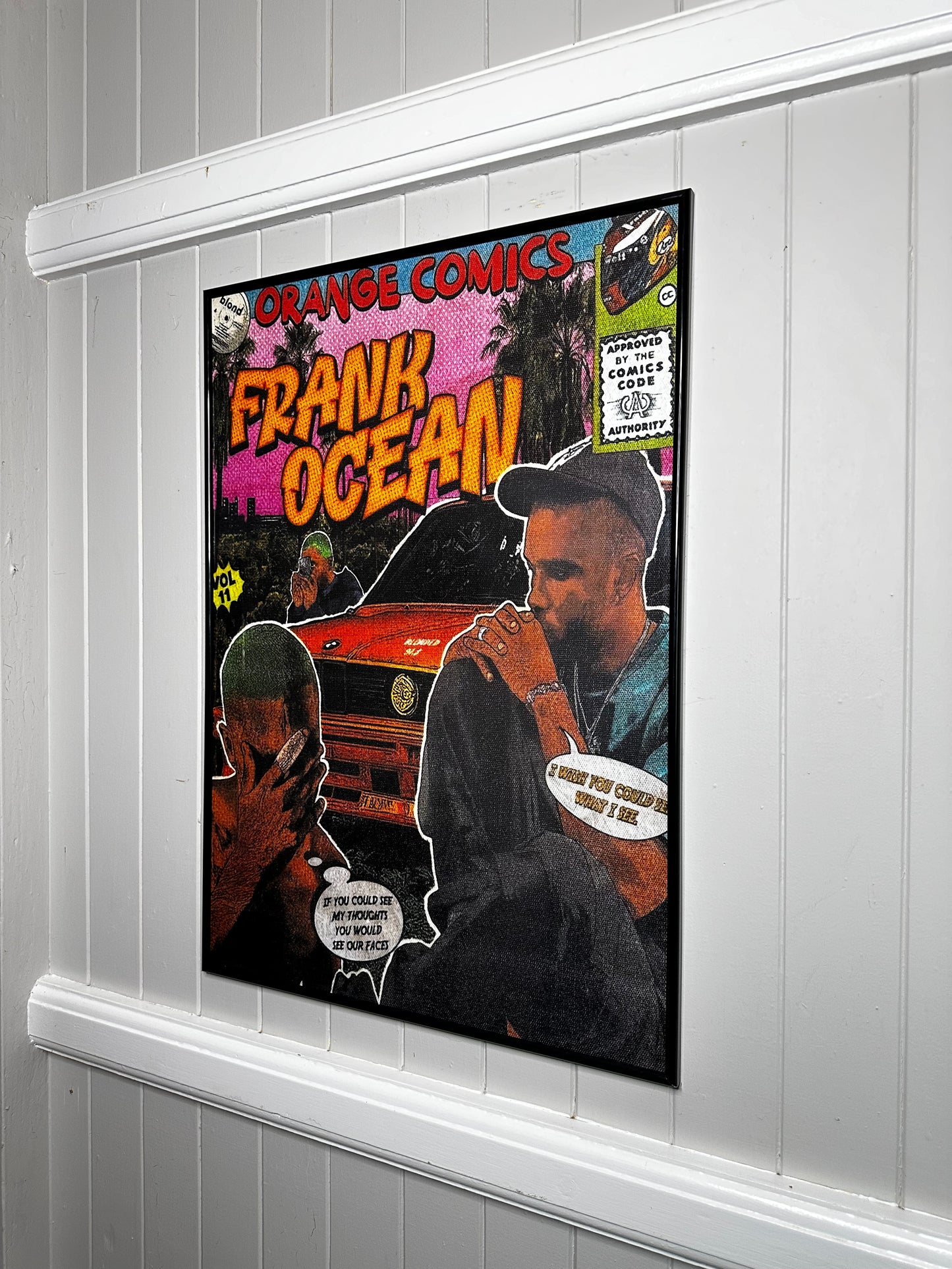 Frank.O, Orange Comics Vintage Poster