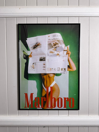 Malboro, Morning News Vintage Poster