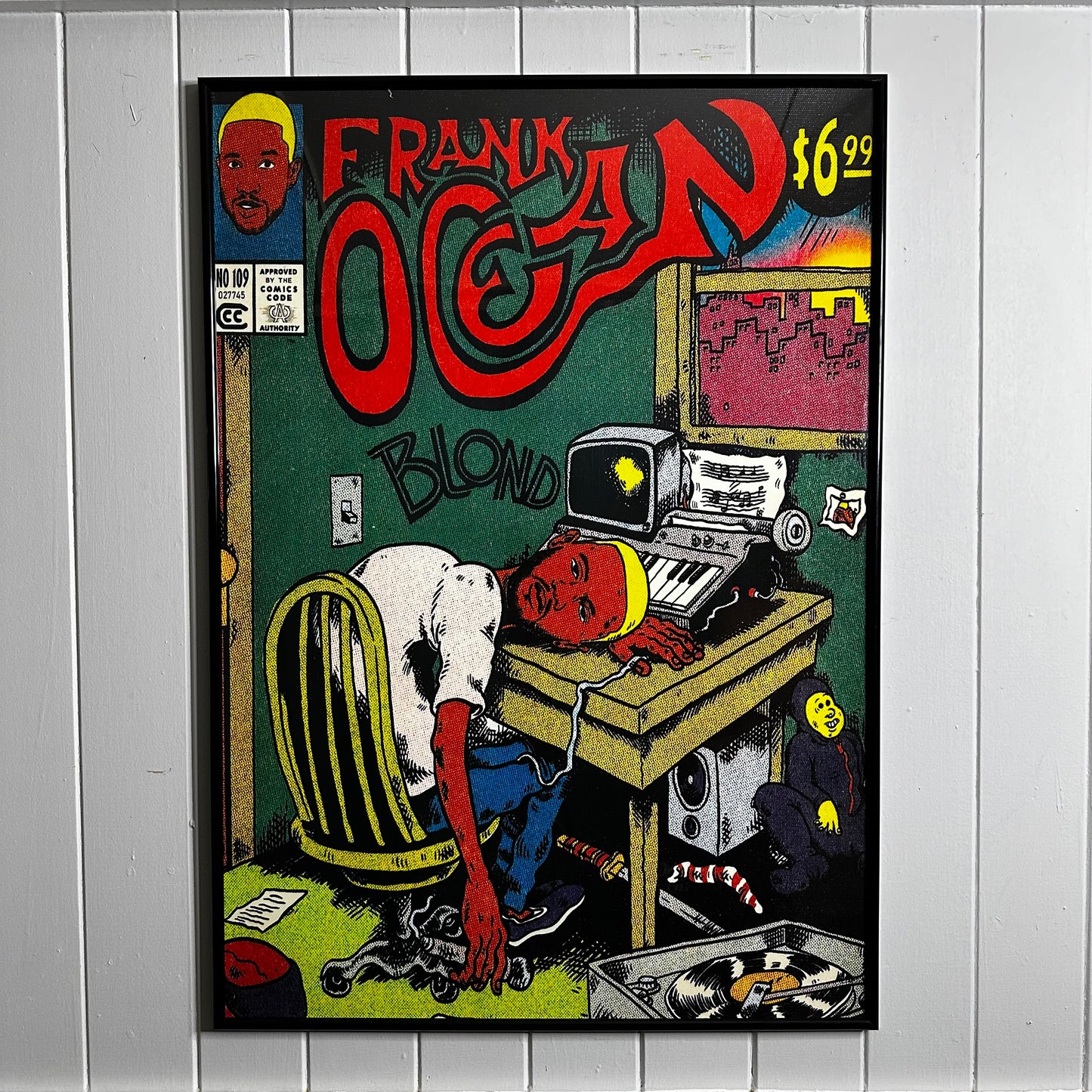 Frank.O, Blond Vintage Poster