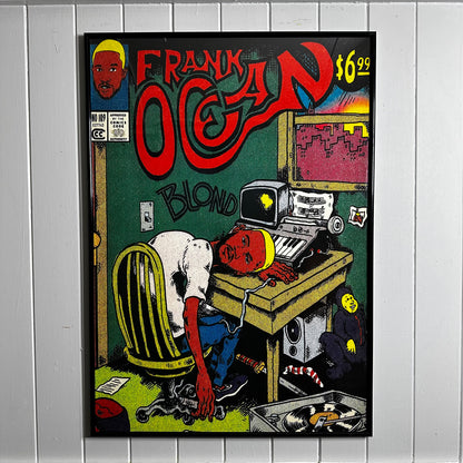 Frank.O, Blond Vintage Poster
