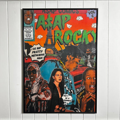 ASAP, Comic Vintage Poster