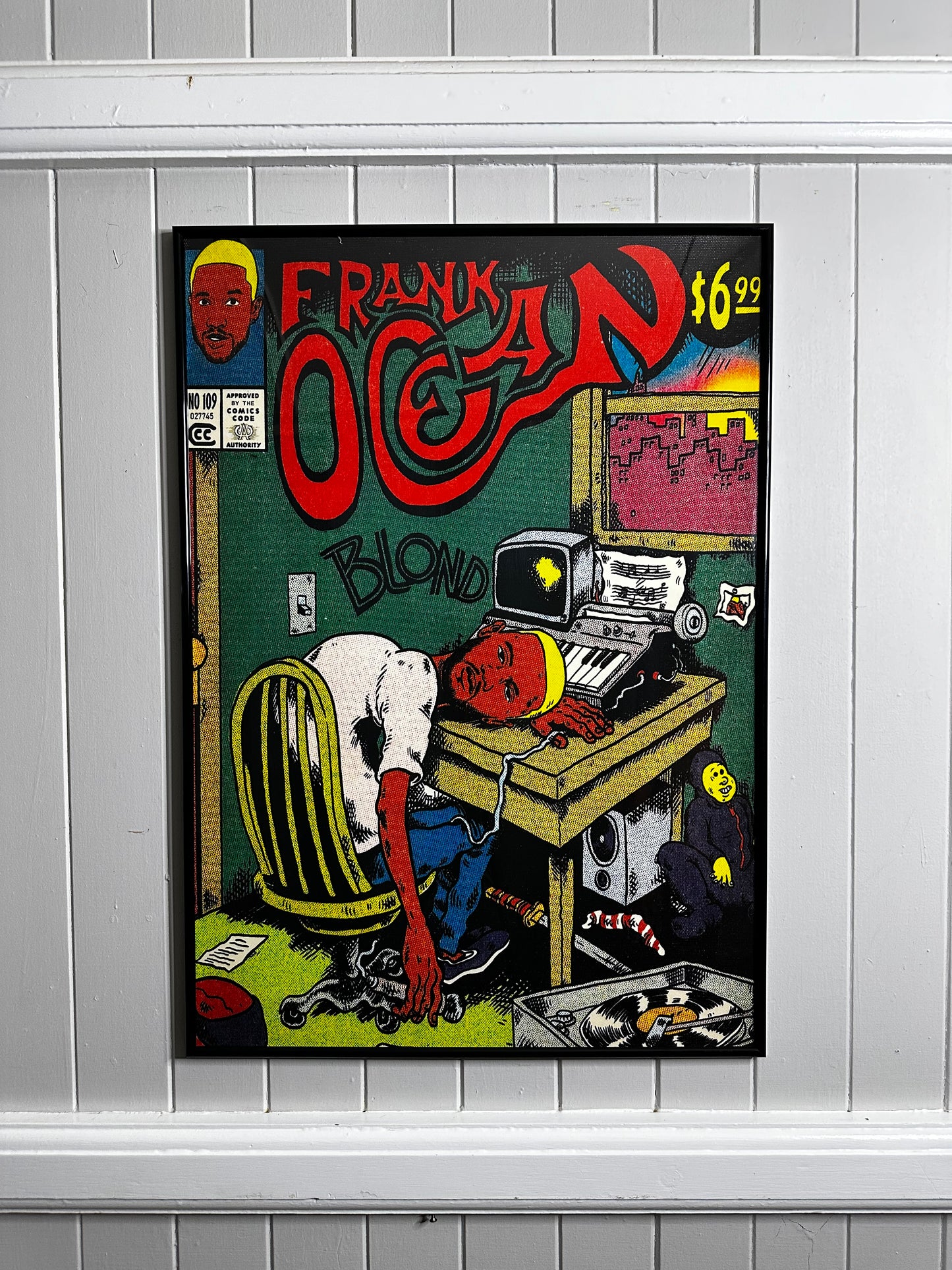 Frank.O, Blond Vintage Poster