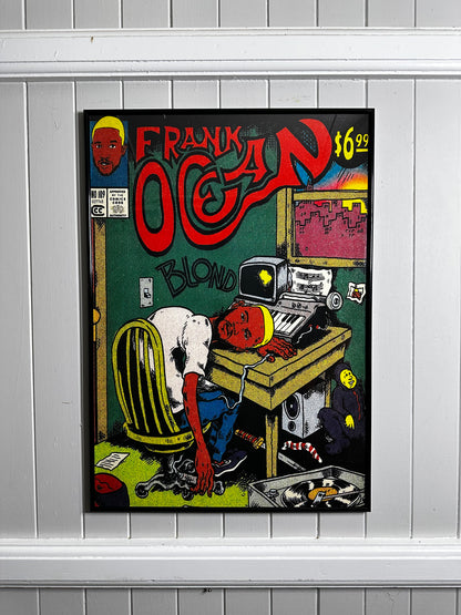 Frank.O, Blond Vintage Poster