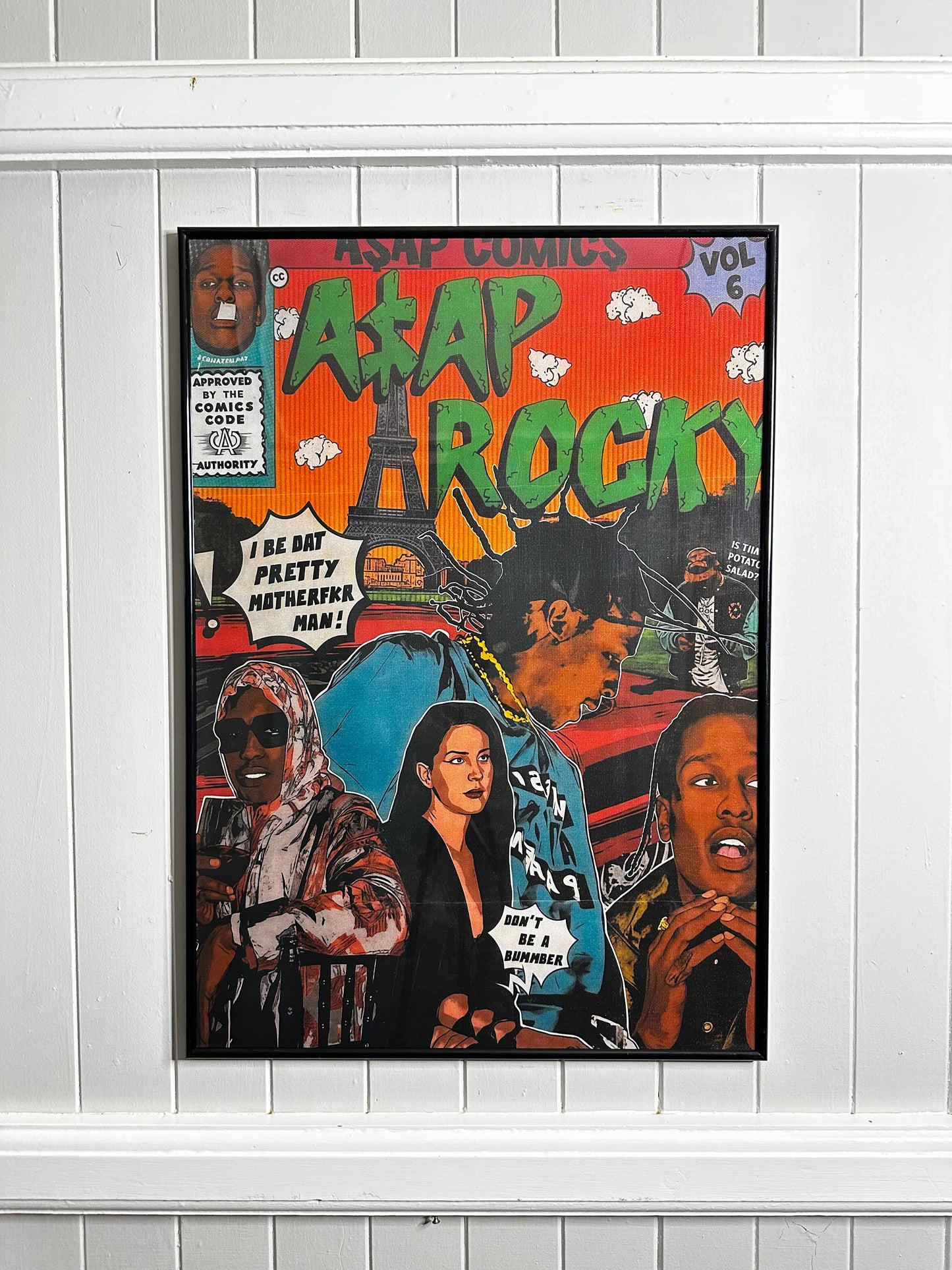 ASAP, Comic Vintage Poster