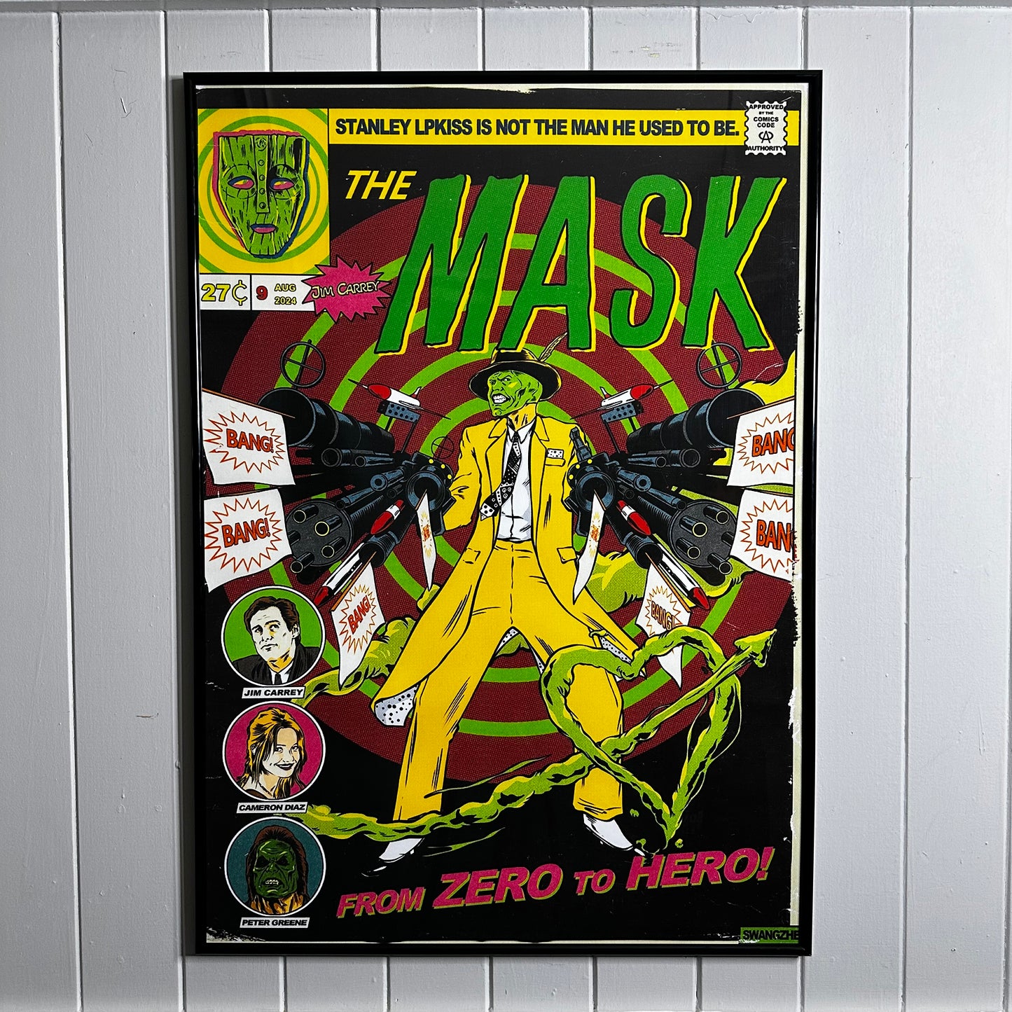 The Mask 1994, Vintage Poster