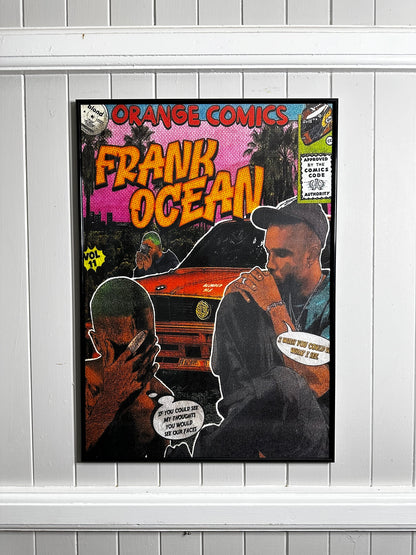 Frank.O, Orange Comics Vintage Poster