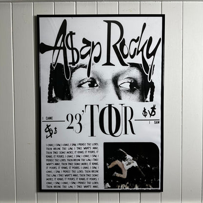 ASAP, 23 Tour Poster