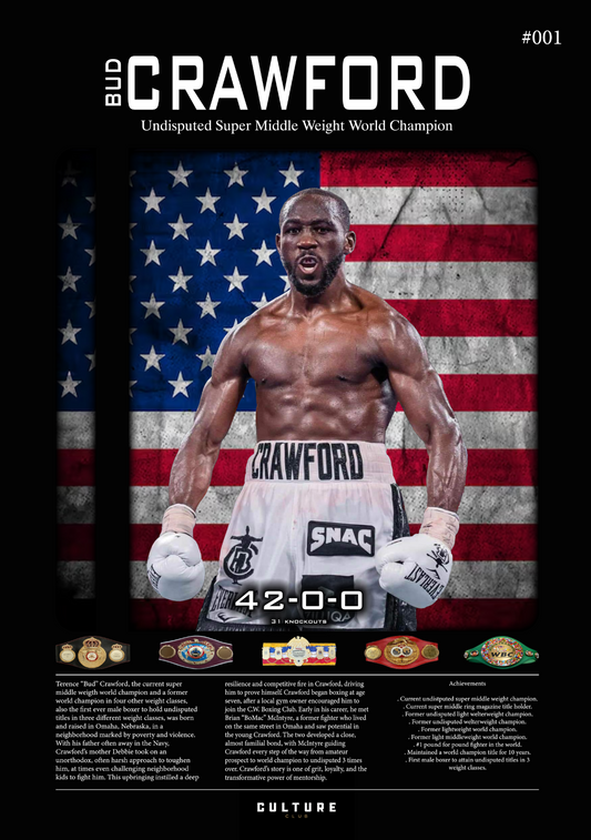 Bud Crawford Fight Poster