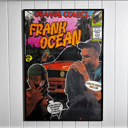 Frank.O, Orange Comics Vintage Poster