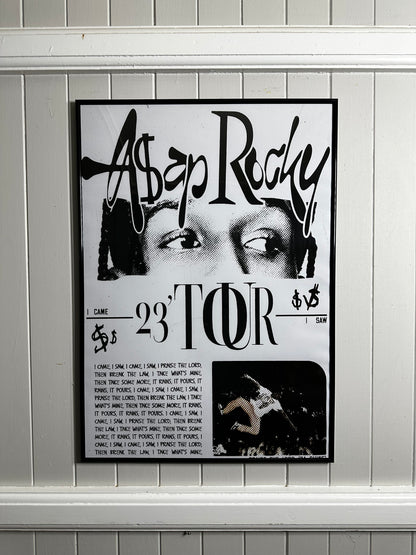 ASAP, 23 Tour Poster