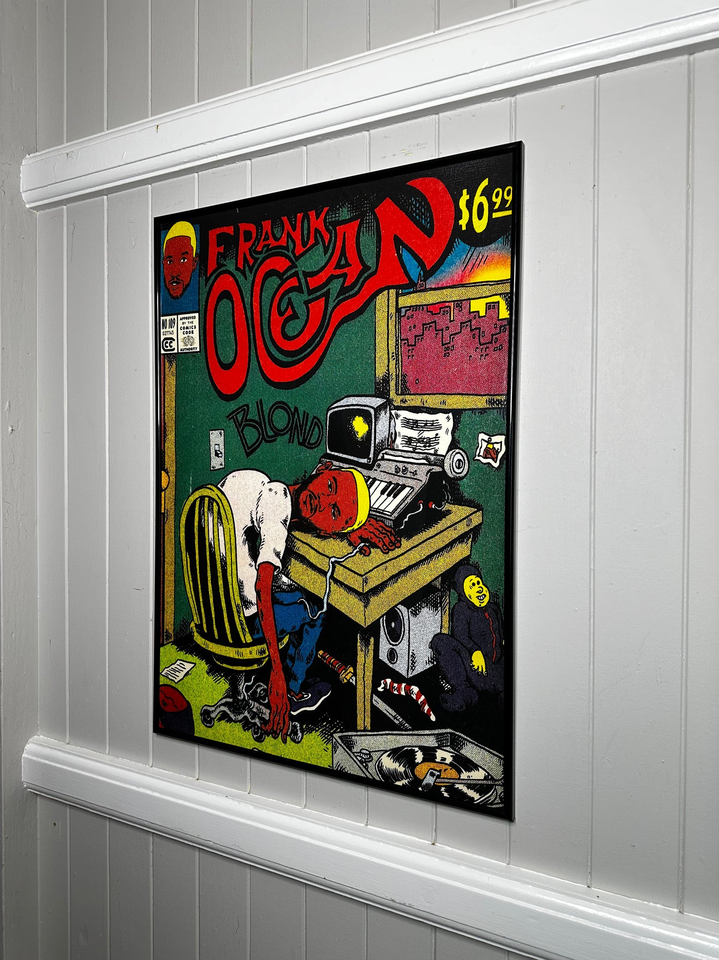 Frank.O, Blond Vintage Poster