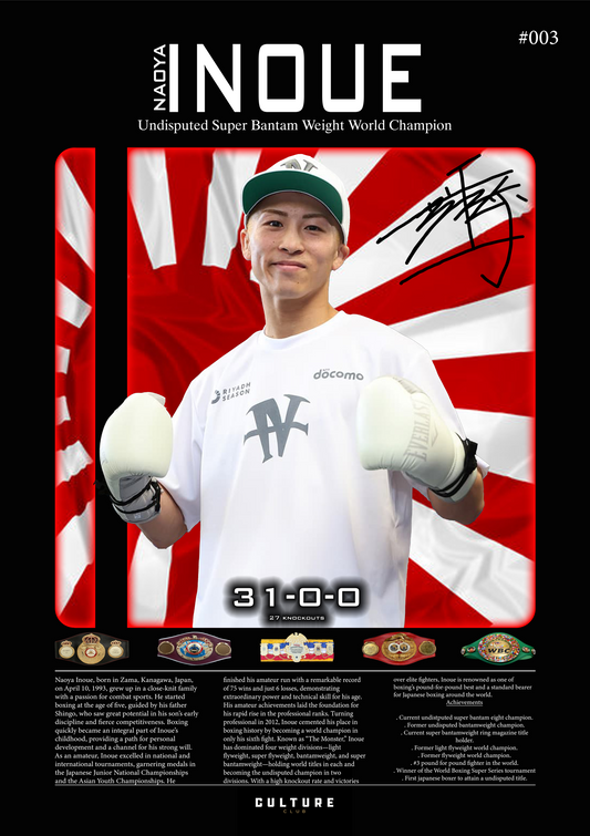 Naoya Inoue Fight Poster